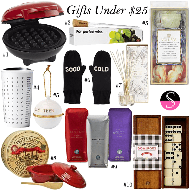 Gift Guide: Gifts Under $25 - Styled to Sparkle